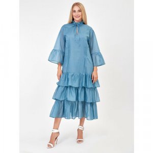 Платье размер 44, голубой SHADE. Цвет: голубой