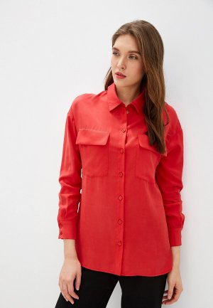 Блуза Self Made. Цвет: красный