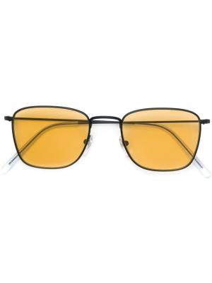 Солнцезащитные очки Strand в квадратной оправе Retrosuperfuture. Цвет: черный