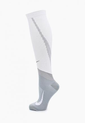 Гетры Nike SPARK COMPRESSION KNEE-HIGH RUNNING SOCKS. Цвет: белый