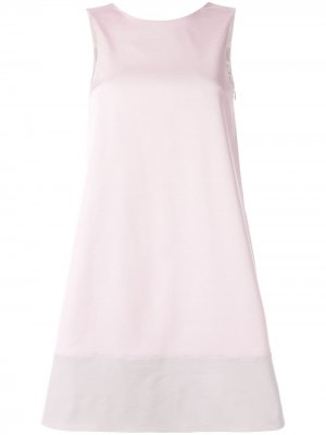 Расклешенное платье с короткими рукавами Paule Ka. Цвет: фиолетовый