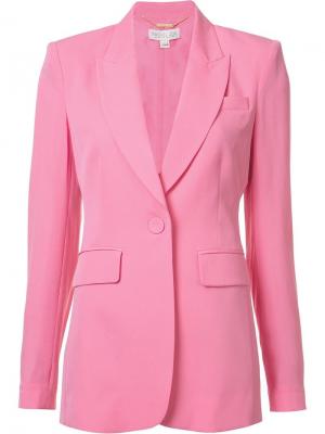 Пиджак с застежкой на пуговицу Rachel Zoe. Цвет: розовый и фиолетовый