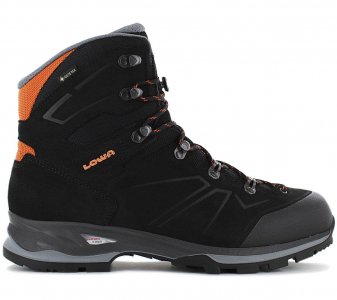 LOWA Baldo GTX - GORE-TEX Мужские треккинговые ботинки на открытом воздухе Черный 210616-0920 Альпинистская обувь Походная