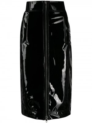 Юбка-карандаш на молнии Marc Jacobs. Цвет: черный