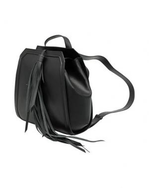 Рюкзаки и сумки на пояс MARIA LAMANNA.. Цвет: черный