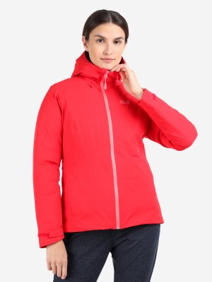 Куртка утепленная женская JACK WOLFSKIN Argon Storm, Красный, размер 50. Цвет: красный