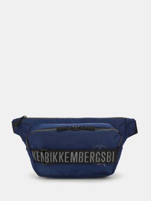 Поясные сумки Bikkembergs. Цвет: синий