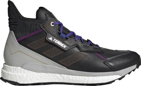 Ботинки Terrex Free Hyperblue Mid 'Black White', черный Adidas