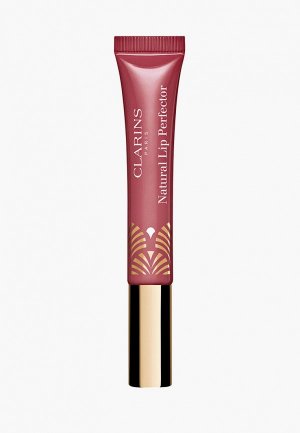 Блеск для губ Clarins Natural Lip Perfector, 17 intense maple, 12 мл. Цвет: розовый
