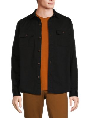 Саржевая куртка-рубашка , черный Ben Sherman
