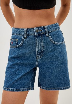 Шорты джинсовые Desigual. Цвет: синий