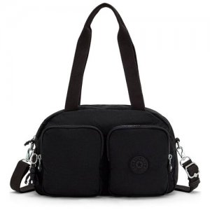 Сумка KI2849P39 Cool Defea Medium Shoulder bag *P39 Black Noir Kipling. Цвет: черный