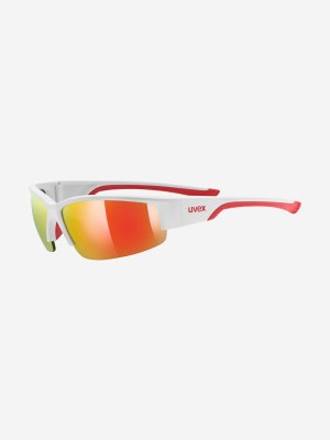 Солнцезащитные очки Sportstyle 215, Белый, размер Без размера Uvex. Цвет: белый