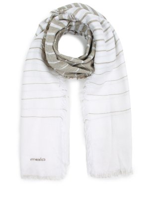 Легкий шарф в полоску MALO