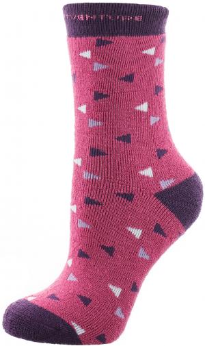 Носки для девочек , размер 23-26 Outventure. Цвет: розовый