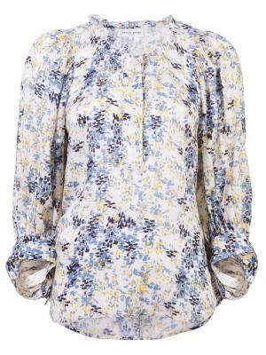 Блузка шифт с цветочным принтом Apiece Apart. Цвет: белый