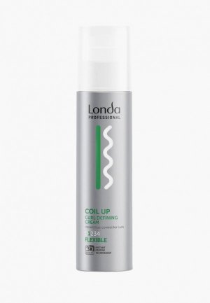 Крем для укладки Londa Professional Coil Up Curl Defining Cream, 200 мл. Цвет: прозрачный