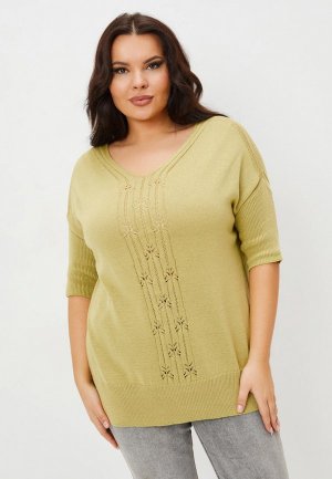 Пуловер Сиринга. Цвет: зеленый