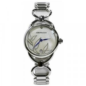 Наручные часы AEROWATCH, серебряный Aerowatch. Цвет: серебристый/цветы