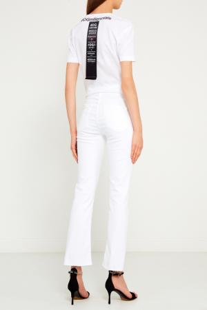 Прямые белые джинсы 3х1. Цвет: белый