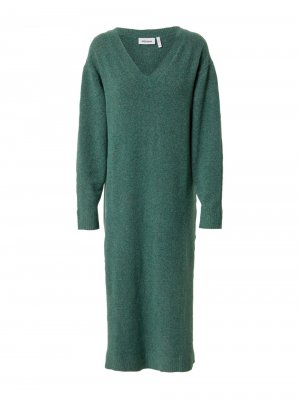 Вязанное платье Ellen, пестрый зеленый Weekday