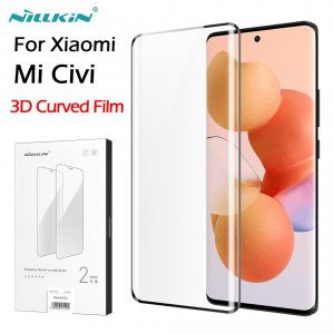 Для Xiaomi Mi Civi пленка 3D Nillkin ударопрочная изогнутая полноэкранная клейкая крышка защитная олеофобная не стекло