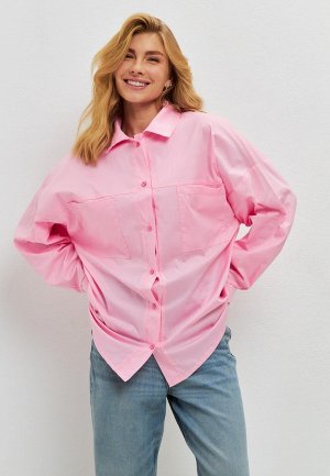 Рубашка Ptaxx. Цвет: розовый