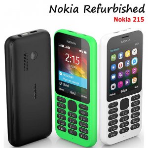 Восстановленный мобильный телефон на базе Android 215, мобильные телефоны 4G с двумя SIM-картами, 1100 мАч, 2,4 дюйма Nokia