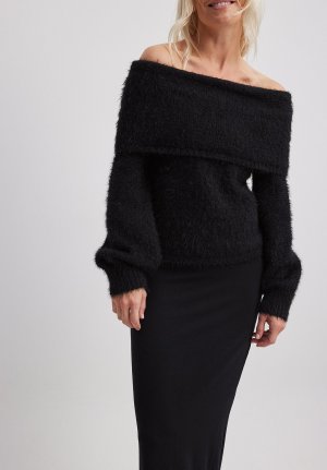 Вязаный свитер , цвет black NA-KD