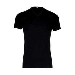 Комплект из 2 футболок с V-образным вырезом HERITAGE EMINENCE. Цвет: черный + черный