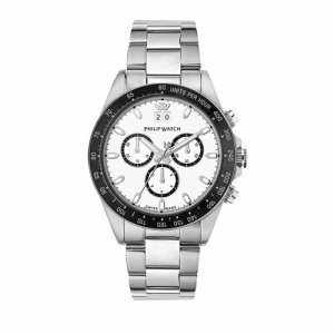 Наручные часы R8273607009, серебряный, белый PHILIP WATCH. Цвет: серебристый