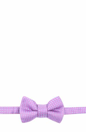 Шелковый галстук-бабочка Charvet. Цвет: сиреневый