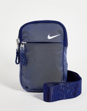 Светло-синяя сумка через плечо Sportswear Essentials-Голубой Nike