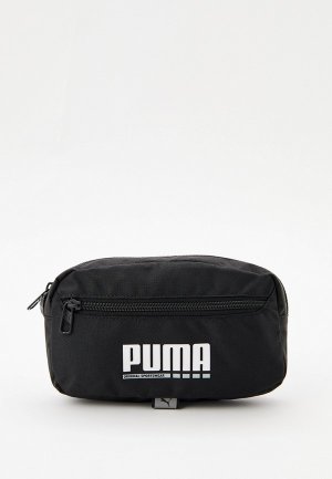 Сумка поясная PUMA Plus Waist Bag. Цвет: черный