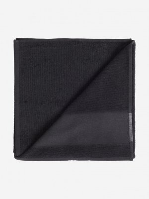 Полотенце махровое , 70 х 140 см, Черный Kappa. Цвет: черный