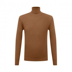 Шерстяной свитер Gran Sasso. Цвет: коричневый