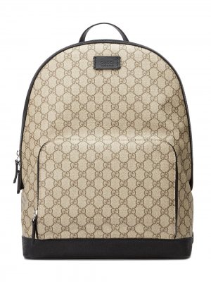 Рюкзак с узором GG Supreme Gucci. Цвет: нейтральные цвета