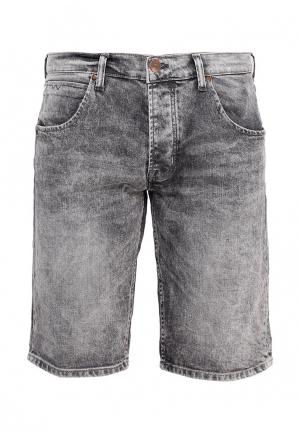 Шорты джинсовые Wrangler. Цвет: серый