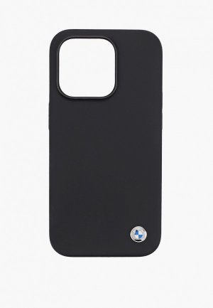 Чехол для iPhone BMW 14 Pro, с покрытием soft-touch. Цвет: черный