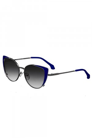 Солнцезащитные очки Bailey ручной работы в Италии , темно-синий Bertha