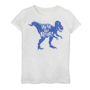 Синяя футболка с рисунком динозавра для девочек 7–16 лет Little Tikes
