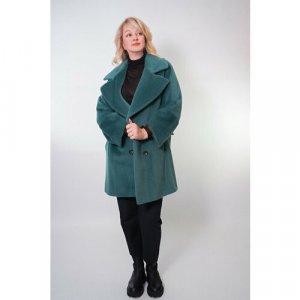 Пальто , размер 50, зеленый CINZIA ROCCA. Цвет: зеленый/изумрудный