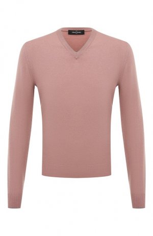 Кашемировый пуловер Gran Sasso. Цвет: розовый