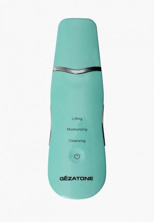 Прибор для очищения лица Gezatone ультразвуковой чистки и лифтинга, Bio Sonic 770 S. Цвет: зеленый