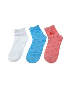 Носки детские Гамма. Цвет: белый, голубой, персиковый