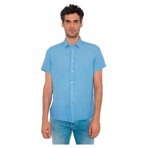 Рубашка с коротким рукавом Mark, синий Pepe Jeans