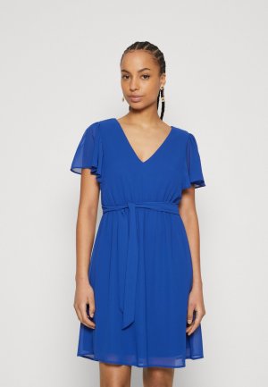 Коктейльное/праздничное платье VIMICADA V NECK DRESS , цвет mazarine blue VILA