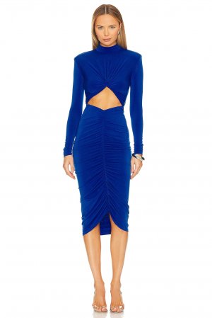 Платье миди Kim Turtleneck, цвет Electric Blue The Andamane