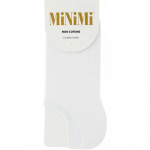 Носки , размер 35-38 (23-25), белый MiNiMi. Цвет: белый