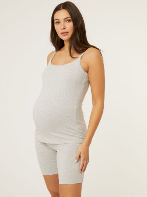 Серый жилет для кормящих мам беременных George.,